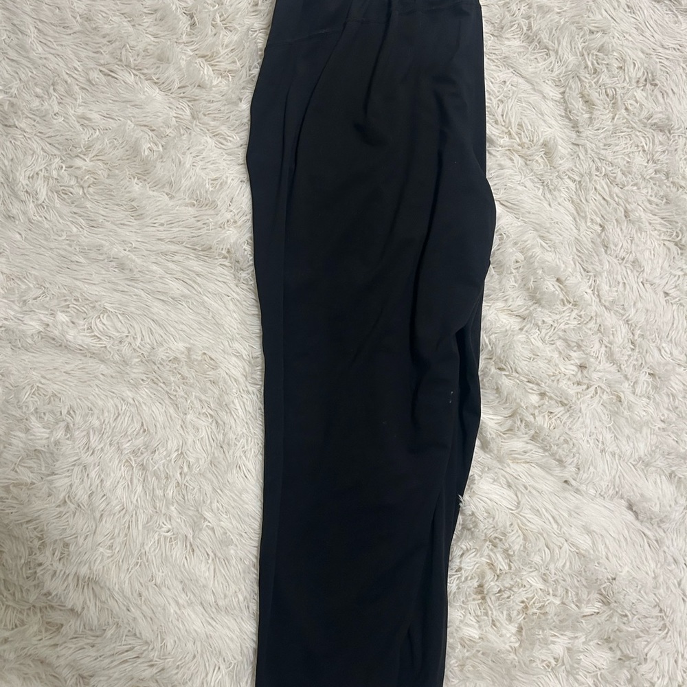 Black High-Waisted Pants